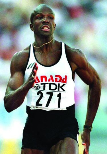 Portrait of Donovan Bailey