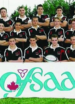 Portrait of OTHS Red Devils' Rugby